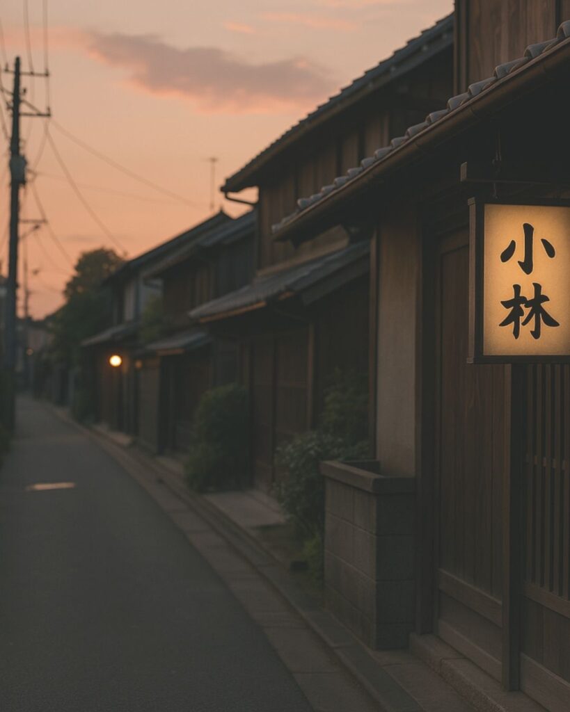 石川啄木の恋と記憶を詠んだ短歌5選|言葉・夢・春の街「春の街 見よげに書ける 女名の 門札などを 読みありくかな」この短歌をイメージした画像