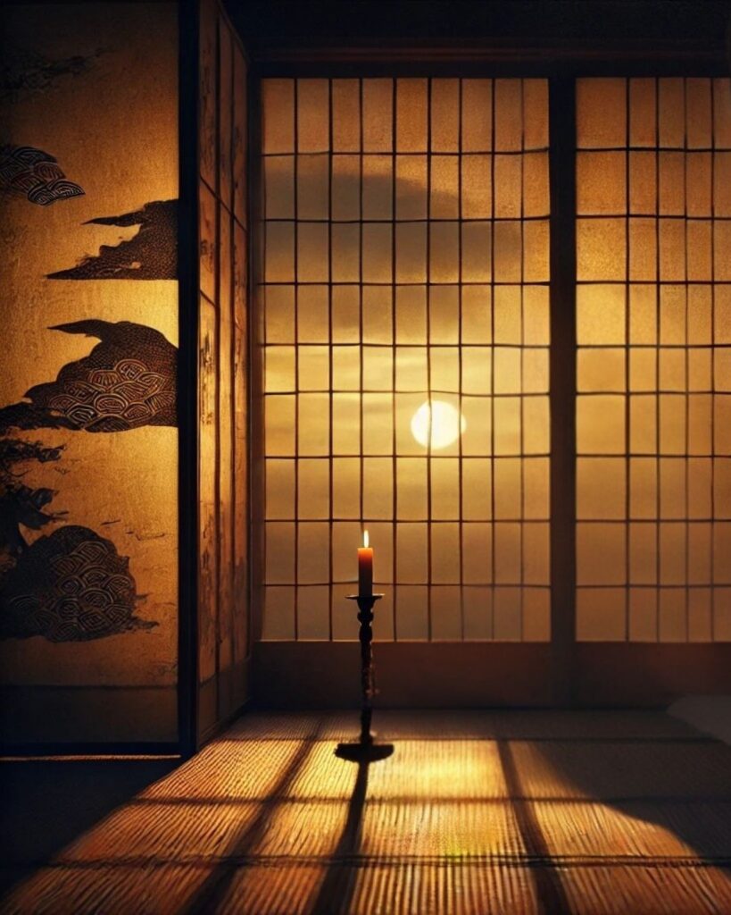 百人一首第54番 儀同三司母『忘れじの』背景解説–忘れぬ想い「忘れじの ゆく末までは かたければ 今日を限りの 命ともがな」の情景をテーマにした和歌とイメージの画像