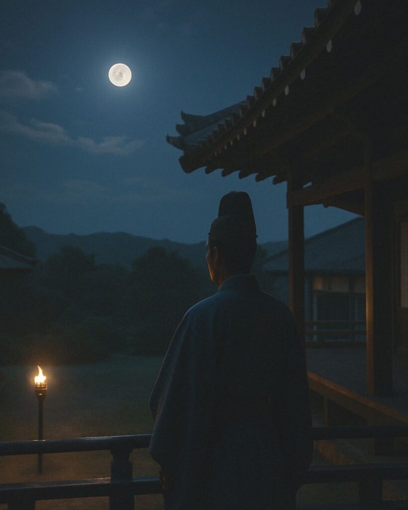 百人一首第63番 藤原道雅『今はただ』背景解説–人づてならず「今はただ　思ひ絶えなむ　とばかりを　人づてならで　いふよしもがな」の情景をテーマにしたイメージの画像