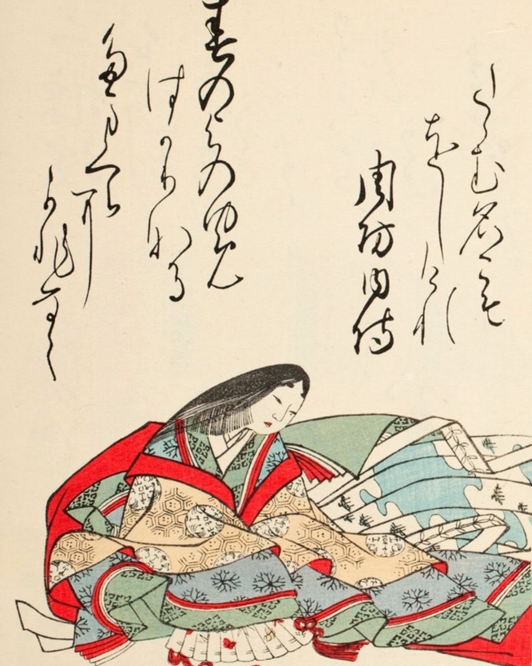 百人一首第67番 周防内侍『春の夜の』背景解説–名を惜しむ夜「周防内侍」の肖像画