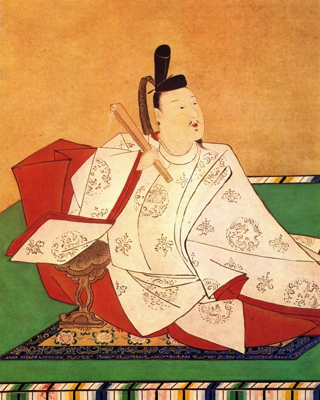 百人一首第68番 三条天皇『心にも』背景解説–望まずの月「三条天皇」の肖像画
