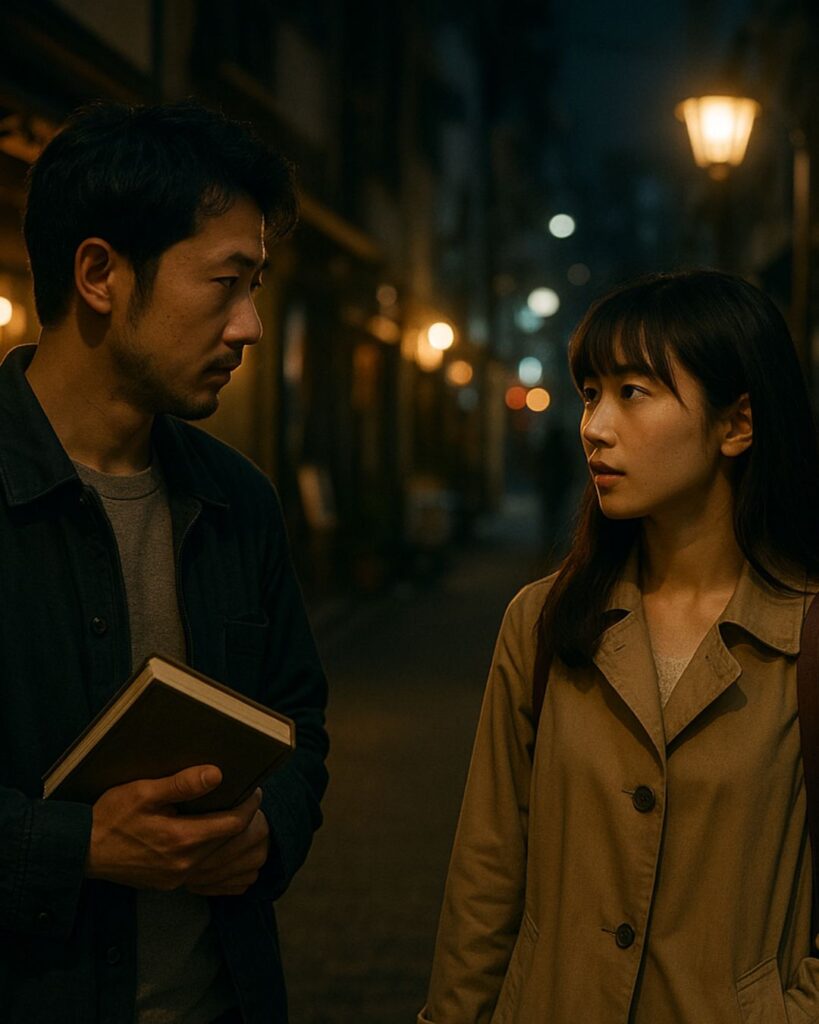 ユングの名言9選–心の深層を映す言葉「偶然の出来事には、意味ある出会いが隠れている。」この名言のイメージイラスト