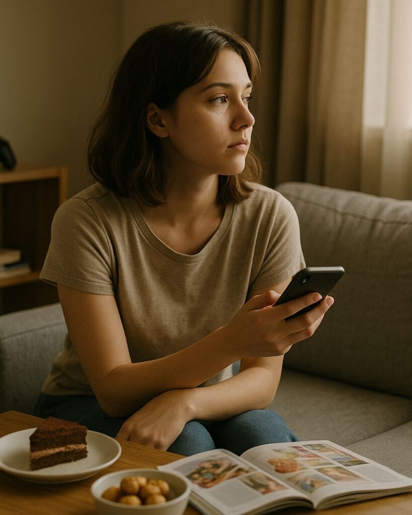 フロイトの名言9選–無意識の声との対話「快楽に従うだけでは心は満たされない」この名言のイメージイラスト