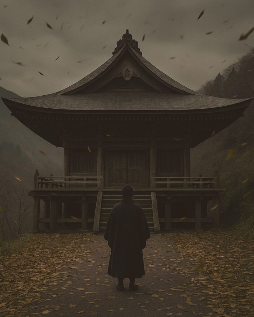 百人一首第74番 源俊頼『憂かりける』背景解説–憂き人を責む「憂かりける　人を初瀬の　山おろしよ　激しかれとは　祈らぬものを」の情景をテーマにしたイメージの画像