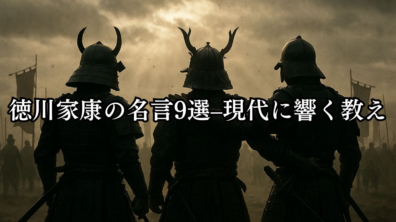徳川家康の名言9選–現代に響く教え「大軍は勢いに頼り、小勢は心を一つにして戦う。」この名言のイメージイラスト