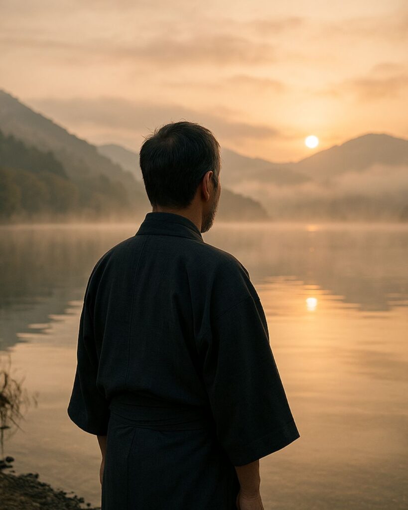 孟子の名言9選–心を磨く生き方「君子は人を怨まず、怨むことを恥とする。」この名言のイメージイラスト