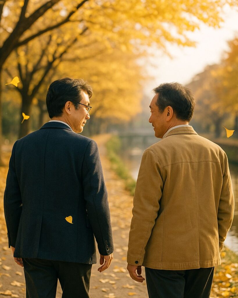 孟子の名言9選–心を磨く生き方「知をもって善を失わず、仁をもって友を失わず。」この名言のイメージイラスト