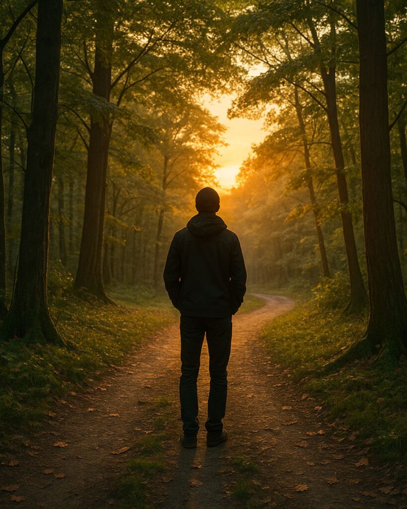 デカルトの名言9選–考える力の原点「不決断以外に深く後悔させるものはない。」この名言のイメージイラスト