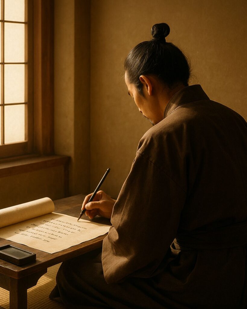 豊臣秀吉の名言9選–天下人の思考術「他人の意見に頼って得た知恵は、真の知恵とは言えぬ。」この名言のイメージイラスト