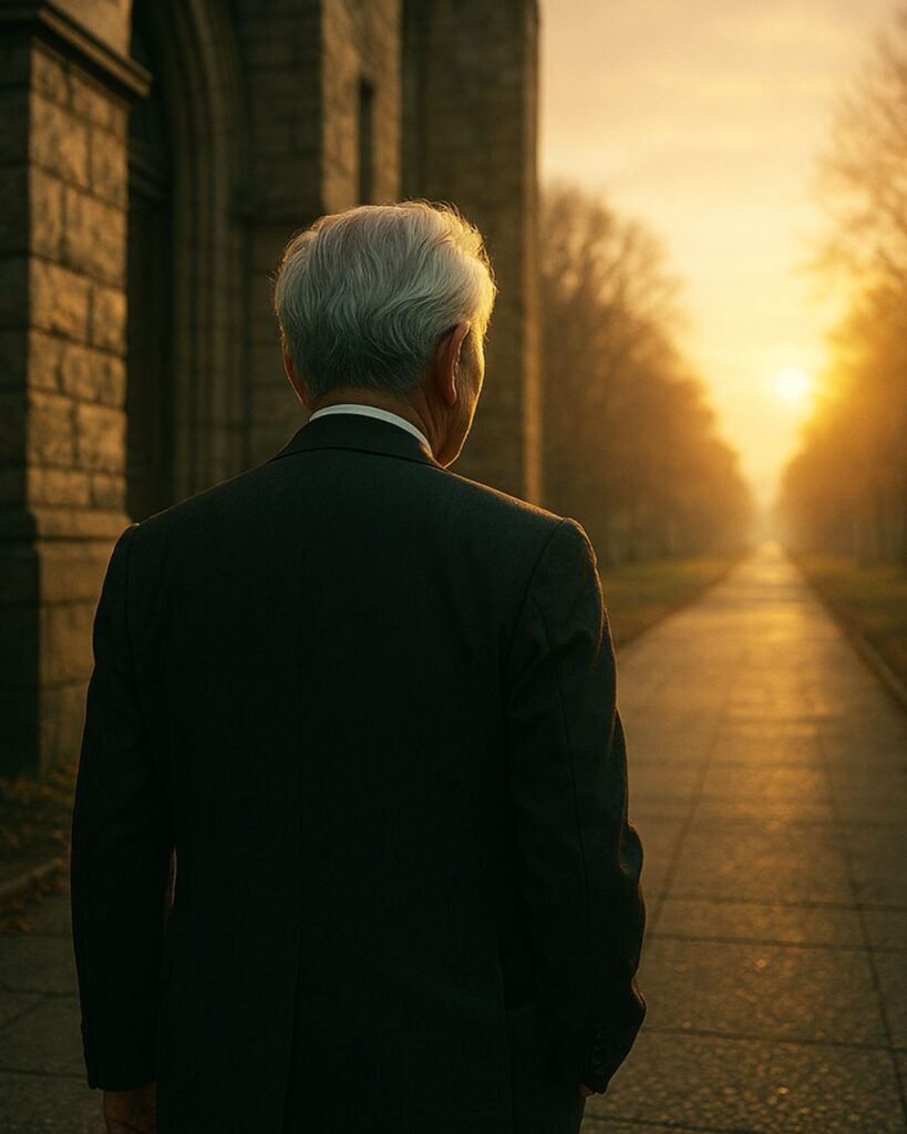 日本の政治家の名言9選vol.2–歴代総理の金言「吉田茂」「大きな志があれば、どんな困難も恐れるに足りない。」この名言のイメージイラスト
