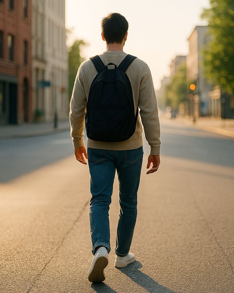 チャップリンの名言9選–笑いに生きる哲学「想像するだけでは足りない。行動してこそ意味がある。」この名言のイメージイラスト