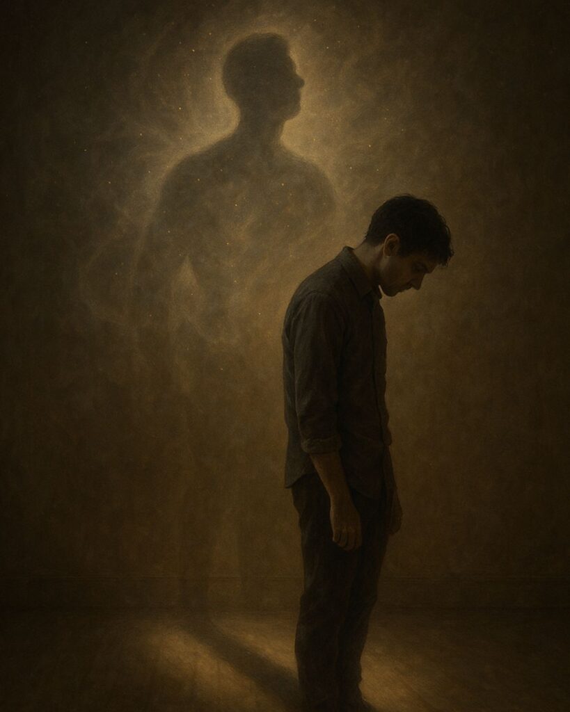 アブラハム・マズローの名言9選–自己成長への指針「人間は自分を過小評価しがちだ。」この名言のイメージイラスト