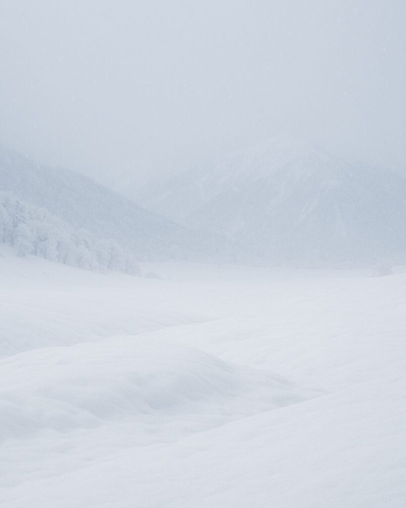 内藤丈草の冬の俳句5選-代表作をわかりやすく解説!「野も山も 雪にとられて 何もなし」この俳句をイメージした画像
