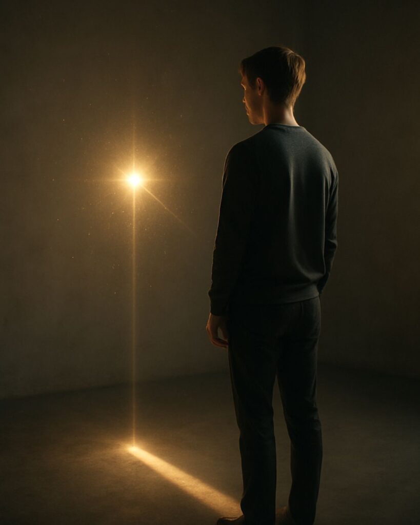 キルケゴールの名言9選-孤独と可能性の哲学「命を懸けられる信念を持て。」この名言のイメージイラスト