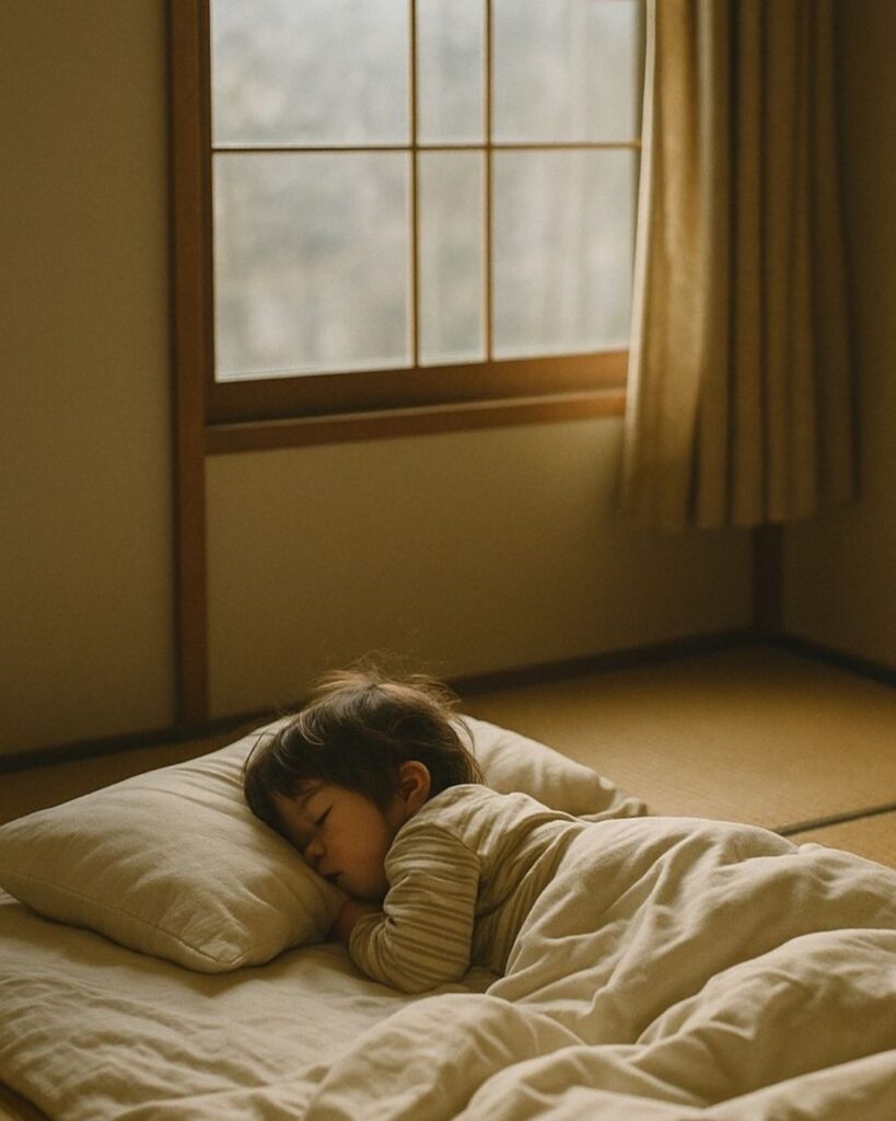 石川啄木の哀情の短歌5選-貧しさと家族に揺れる心「目さまして 猶起き出でぬ 児の癖は かなしき癖ぞ 母よ咎むな」この短歌をイメージした画像