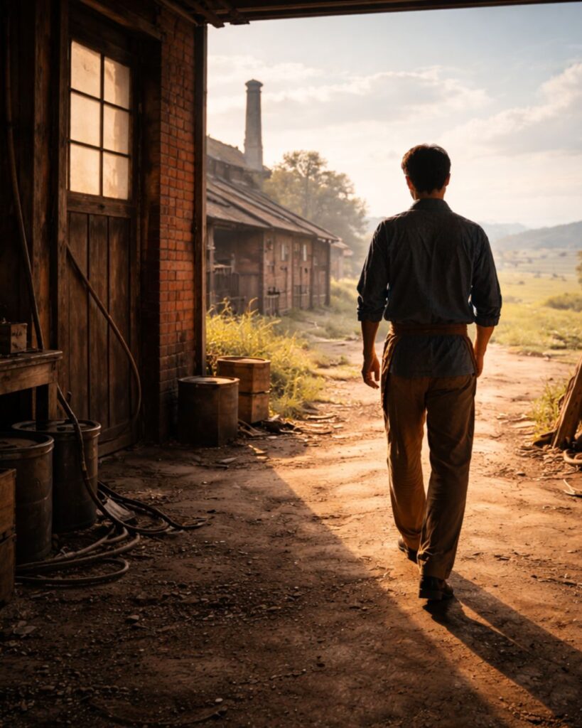 豊田佐吉の名言9選–努力が道を拓く「人が成したことは、可能性のごく一部にすぎない。」この名言のイメージイラスト