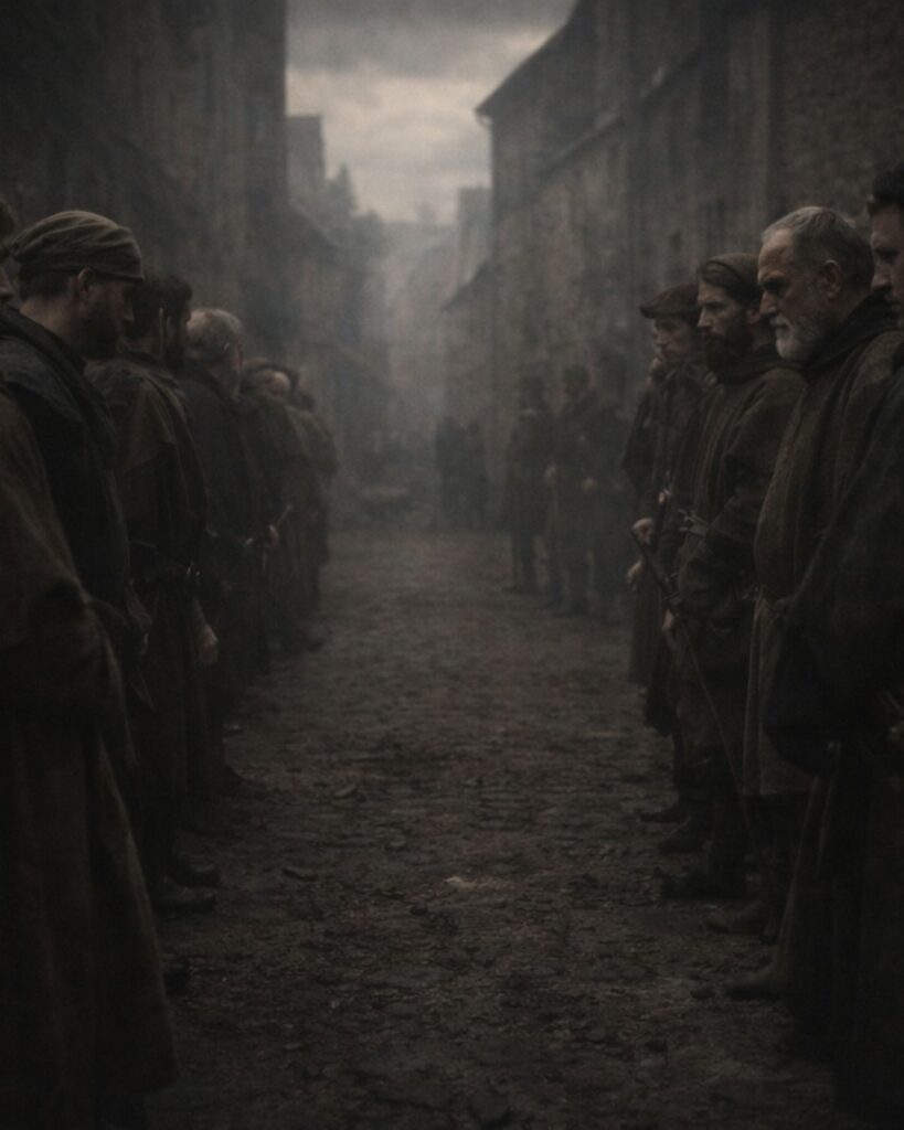 トマス・ホッブズの名言9選–安全と恐れの哲学「無知は不信を生み、不信は争いを招く。」この名言のイメージイラスト