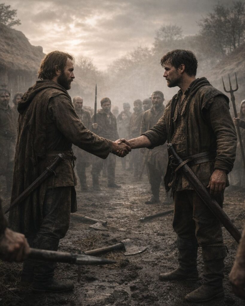 トマス・ホッブズの名言9選–安全と恐れの哲学恐れは人を争わせもするが、平和へも向かわせる。」この名言のイメージイラスト