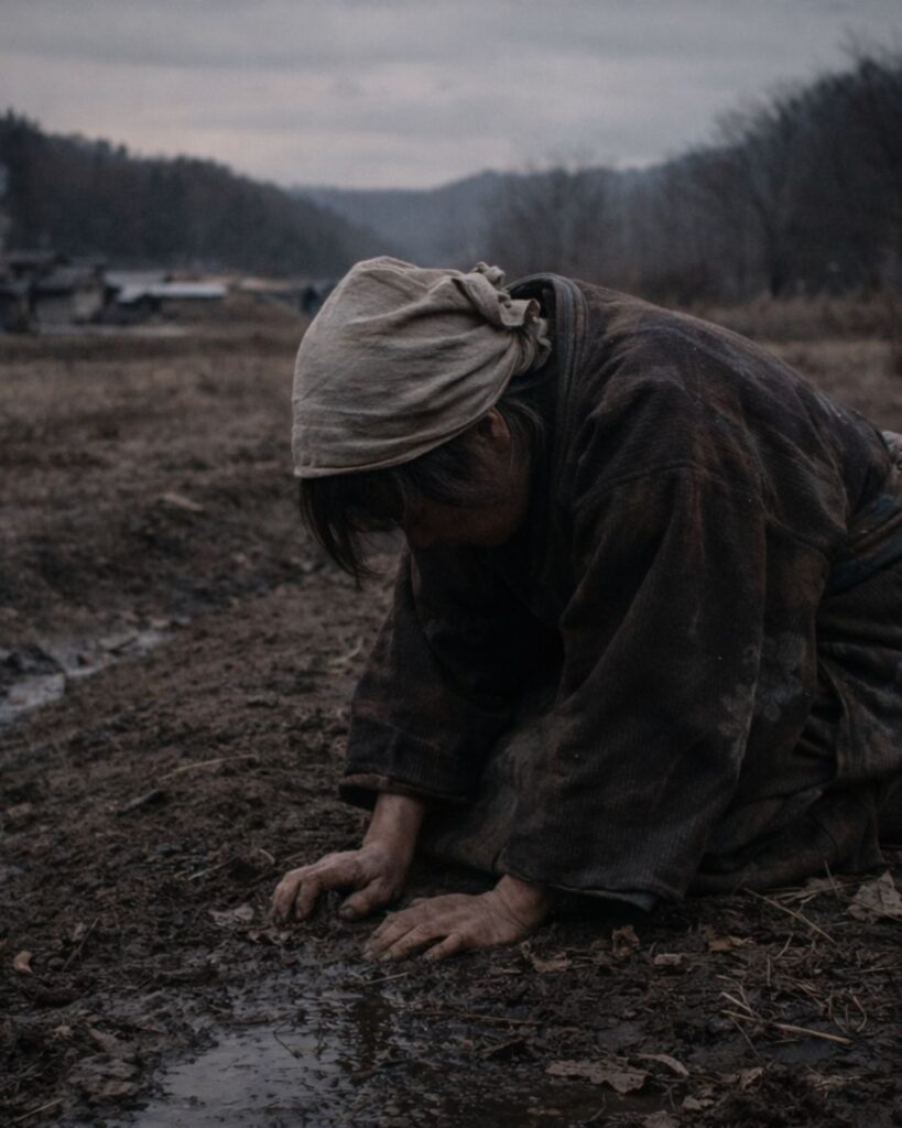 石川啄木の哀情の短歌5選-貧しさと家族に揺れる心「ひと塊の 土に涎し 泣く母の 肖顔つくりぬ かなしくもあるか」この短歌をイメージした画像