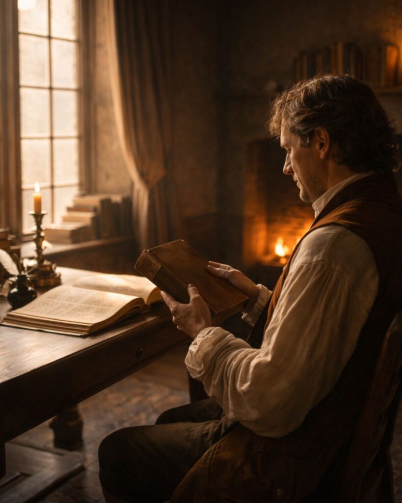 デイヴィッド・ヒュームの名言9選-懐疑と経験の哲学「徳とは、人にとって役立つか、心地よさをもたらす性質に宿る。」この名言のイメージイラスト