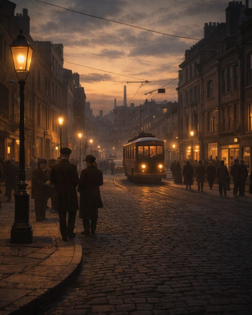 ニコラ・テスラの名言9選–未来を照らす思考「昨日の驚異は、今日では当たり前の出来事になる。」この名言のイメージイラスト